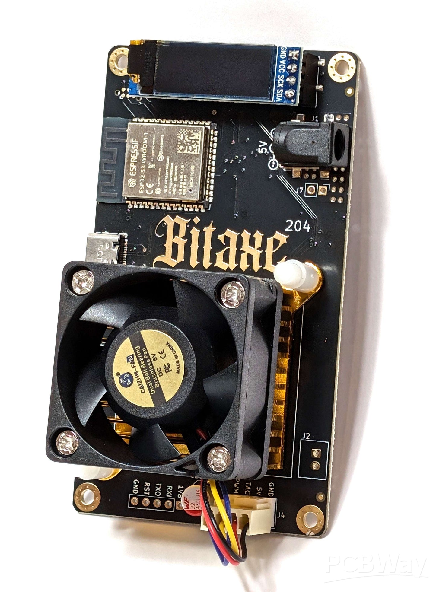 Bitaxe Ultra 204 (450GHz +/- hashrate) *in stock now*