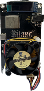 Bitaxe Ultra 204 (450GHz +/- hashrate)